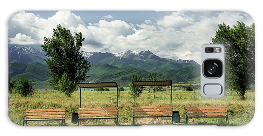 Chillout Galaxy Case featuring the photograph Chillout in Kyrgyzstan by Robert Grac