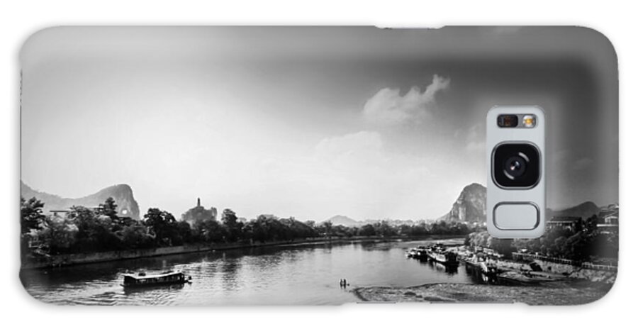 China Galaxy Case featuring the photograph China Guilin landscape scenery photography by Artto Pan