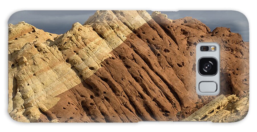Chocolate Mountain Galaxy Case featuring the photograph Chocolate Mountain by Bob Christopher