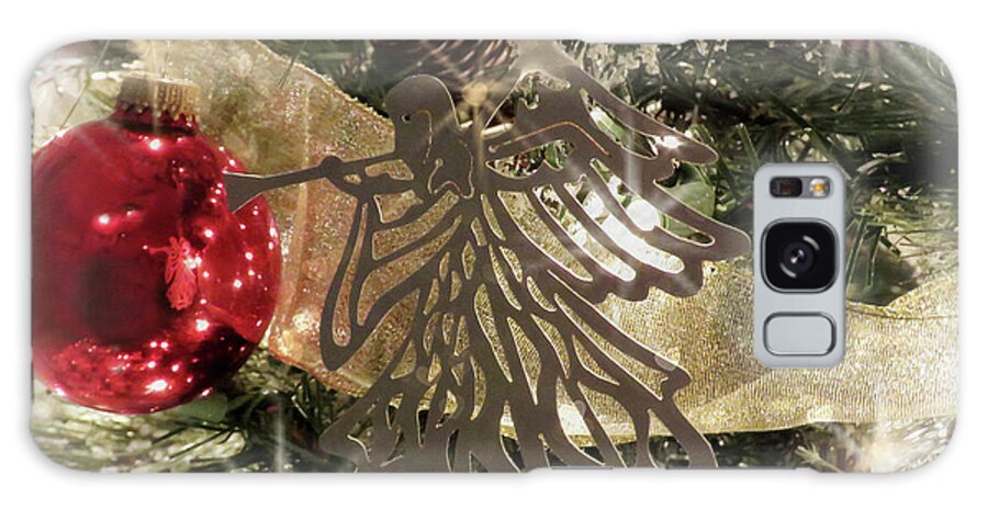 Christmas Galaxy Case featuring the photograph Christmas by Denise Winship