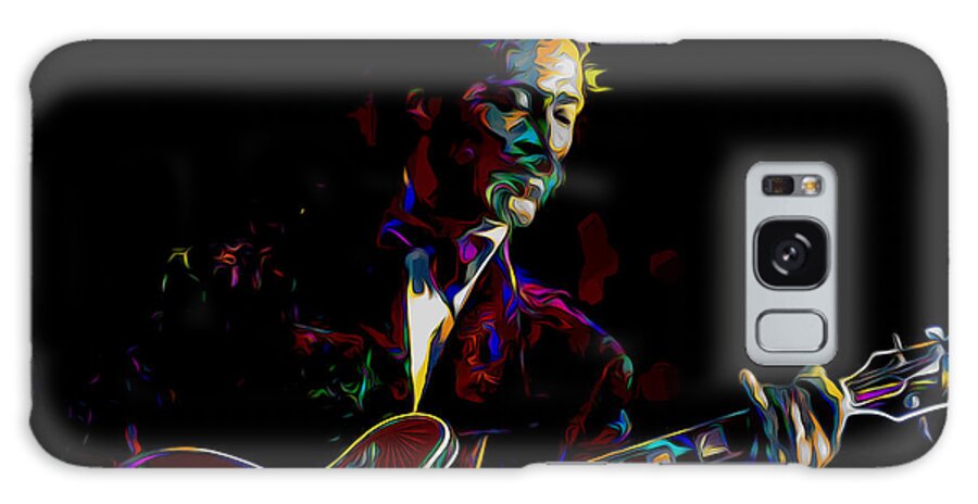 Chuck Berry Galaxy S8 Case featuring the digital art Chuck Berry by Tim Wemple