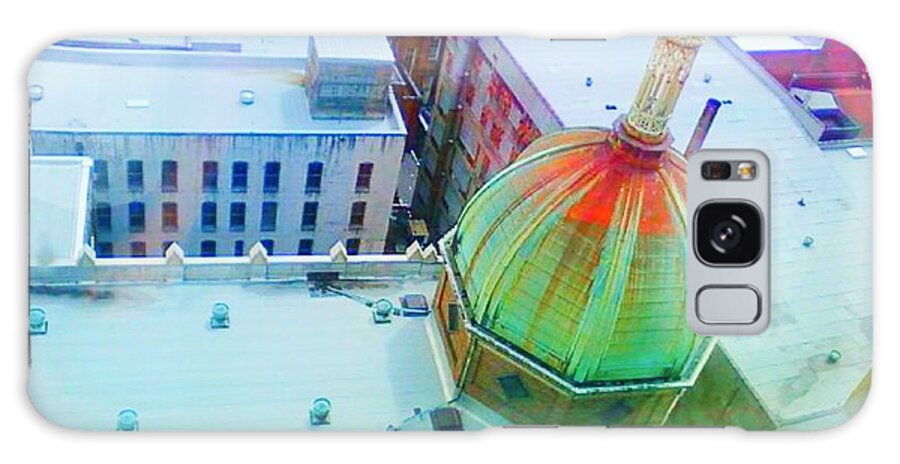 Church Dome Galaxy S8 Case featuring the photograph Church dome II by Carol Oufnac Mahan