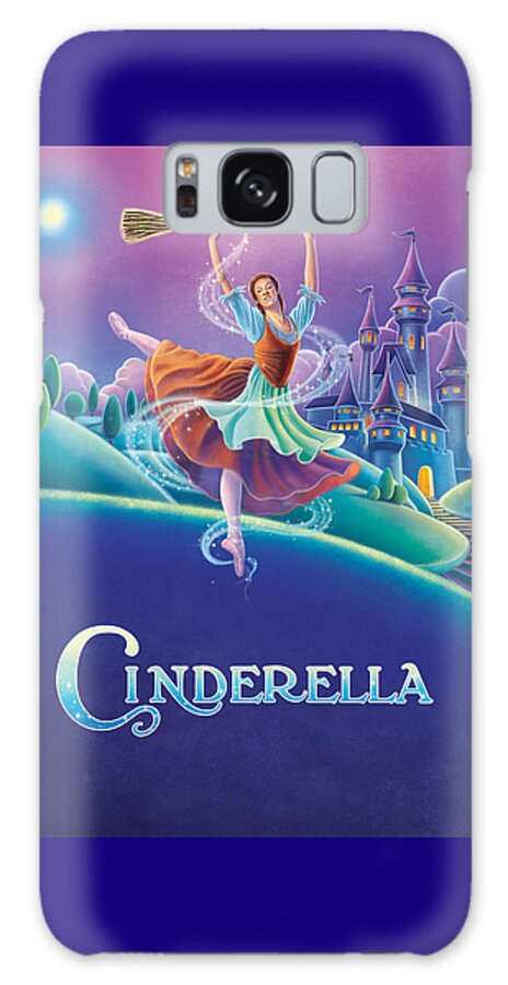 Cinderella Poster Galaxy S8 Case featuring the painting Cinderella Poster by Anne Wertheim