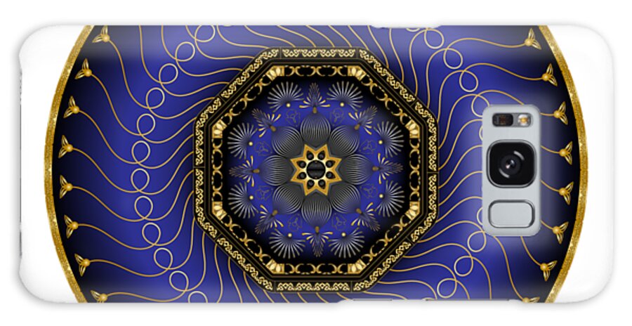 Mandala Galaxy Case featuring the digital art Circularium No 2714 by Alan Bennington