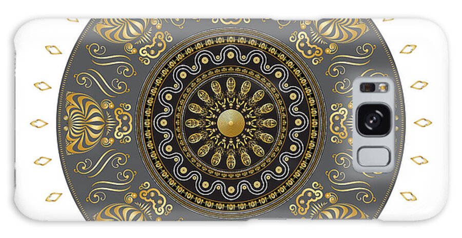 Mandala Galaxy Case featuring the digital art Circulosity No 3014 by Alan Bennington