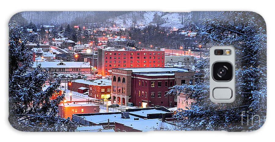 Harlan Kentucky Galaxy Case featuring the photograph City Glow by Anthony Heflin