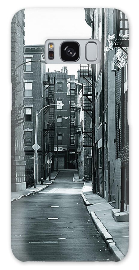 Boston Galaxy Case featuring the photograph City street by Jason Hughes