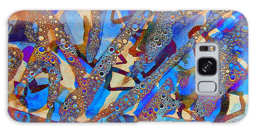 Abstract Galaxy Case featuring the photograph Clamor for Klimt by Matt Cegelis