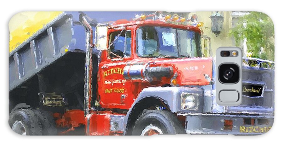 Brockway Galaxy Case featuring the photograph Classic Brockway Dump Truck by David Lane