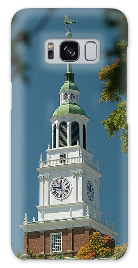 dartmouth College Galaxy Case featuring the photograph Clock Tower by Paul Mangold