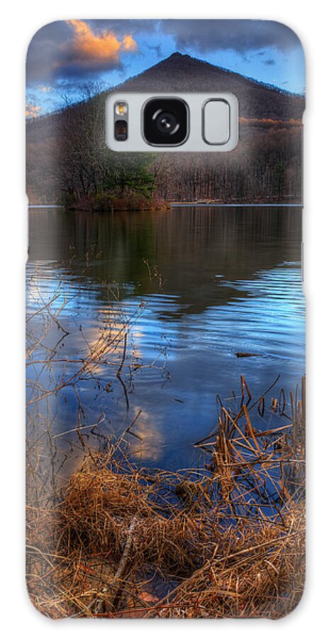 Peaks Of Otter Galaxy Case featuring the photograph Clouds on Abbott Lake by Steve Hurt