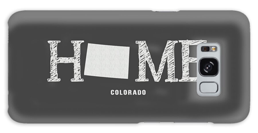 Colorado Galaxy Case featuring the mixed media CO Home by Nancy Ingersoll
