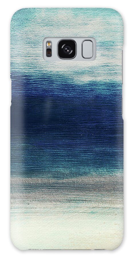 Beach Galaxy Case featuring the mixed media Coastal Escape 2- Art by Linda Woods by Linda Woods