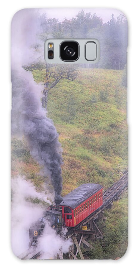 Cog Galaxy S8 Case featuring the photograph Cog Railway Car by Natalie Rotman Cote