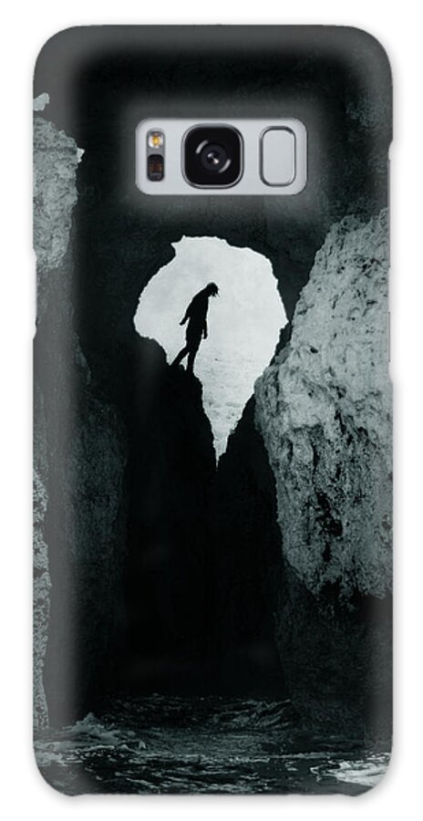 Rocks Galaxy Case featuring the photograph Cold silence by Cambion Art