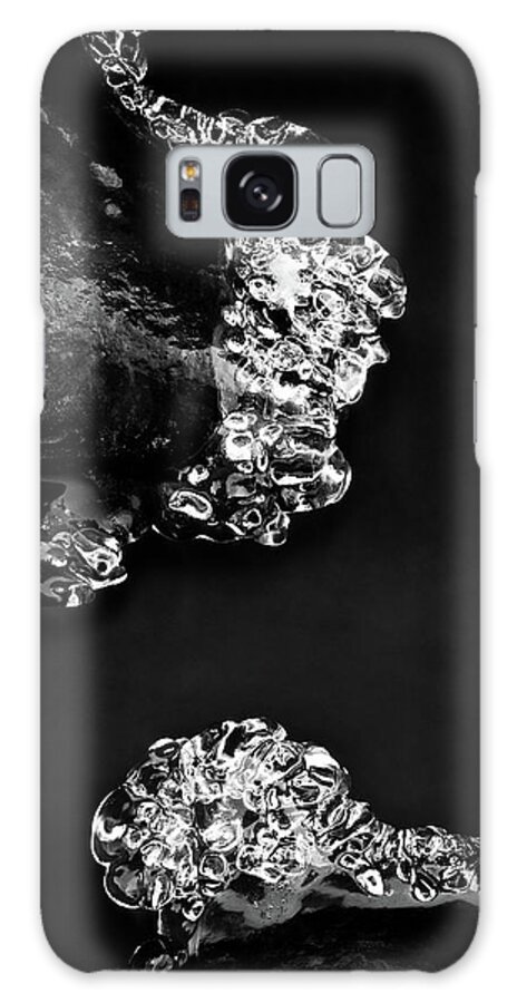 Ice Galaxy Case featuring the photograph Cold White Diamonds by Darren White