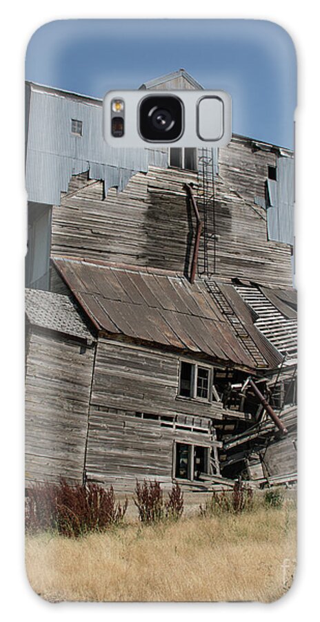 Barn Galaxy Case featuring the photograph Collapsible Barn by John Greco