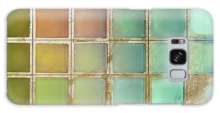 Color Chart Galaxy Case featuring the painting Color Chart Olives and Greens by Mindy Sommers