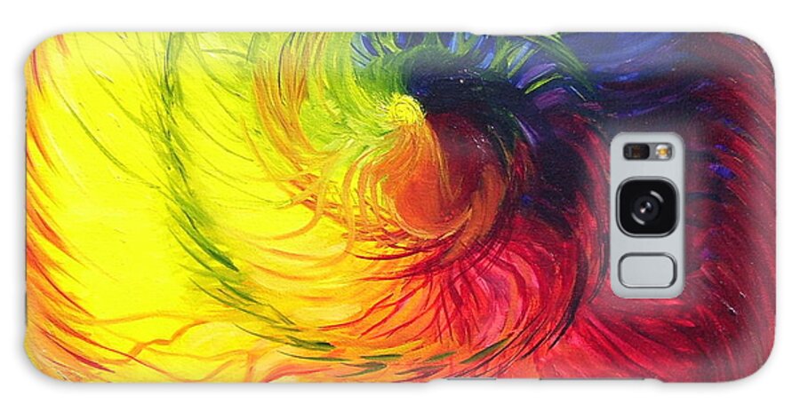 Color Galaxy Case featuring the painting Color by Jeanette Jarmon
