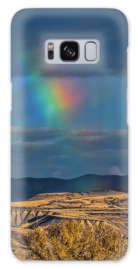 Pink Galaxy Case featuring the photograph Colorado Iridescent Sky by Janice Pariza