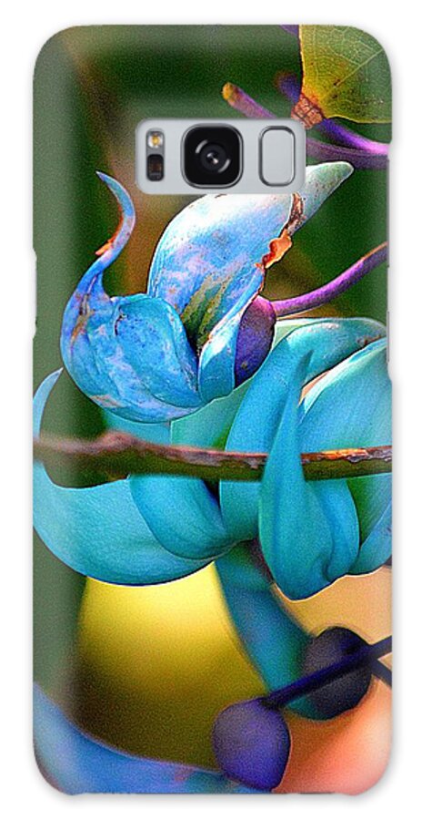 Flower Galaxy S8 Case featuring the photograph Colorful Jade Blossom by Lori Seaman