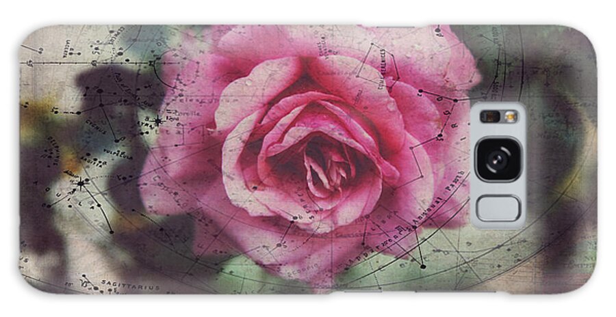 Rose Galaxy Case featuring the photograph Constellation Rose by Toni Hopper