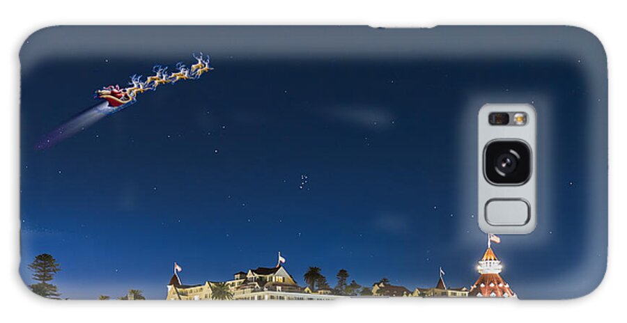 Hotel Del Coronado Galaxy Case featuring the photograph Coronado Christmas by Dan McGeorge