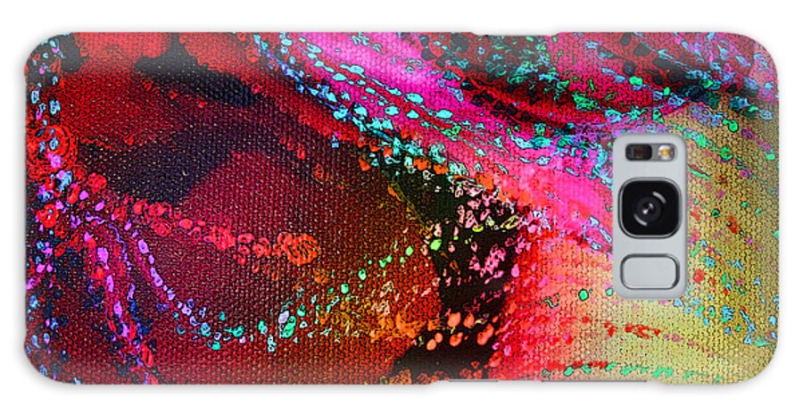  Galaxy S8 Case featuring the painting Cosmogenesis by Jeanette French