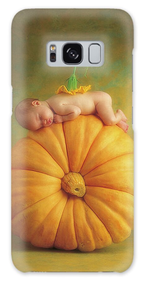 Fall Galaxy Case featuring the photograph Country Pumpkin by Anne Geddes