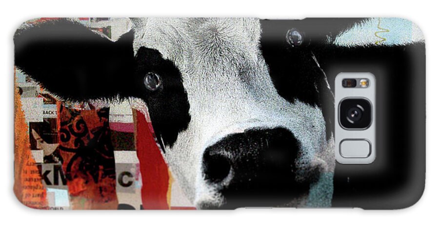 Cow Galaxy Case featuring the digital art Cow wow by Luz Graphic Studio