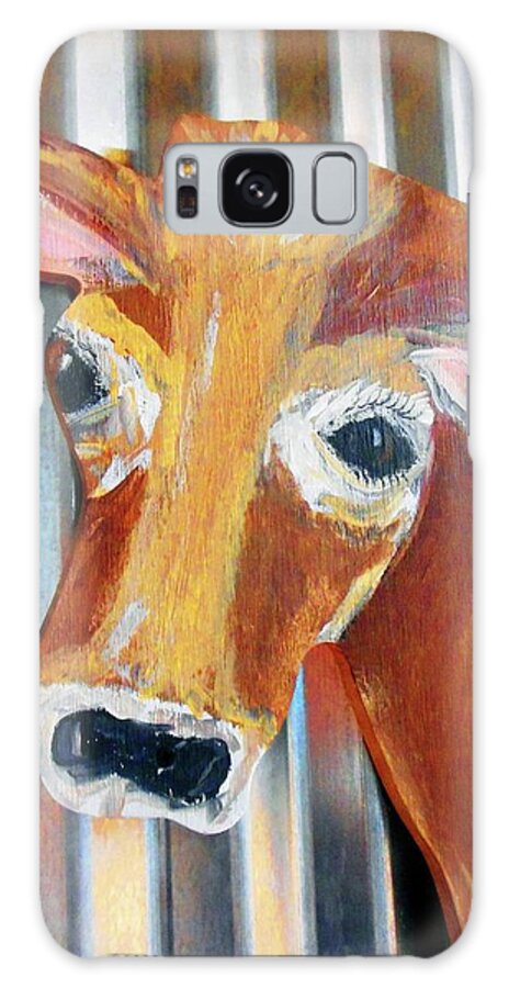 Cow Galaxy S8 Case featuring the photograph Cows 4 by Ron Kandt