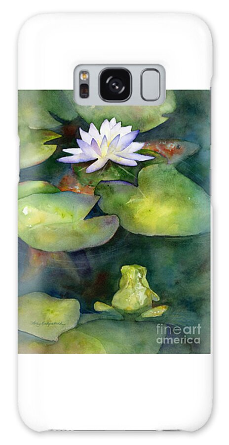Koi Galaxy Case featuring the painting Coy Koi by Amy Kirkpatrick