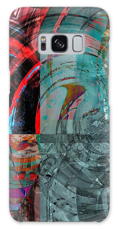 Abstract Galaxy Case featuring the photograph Creative Recycle by Andy Rhodes
