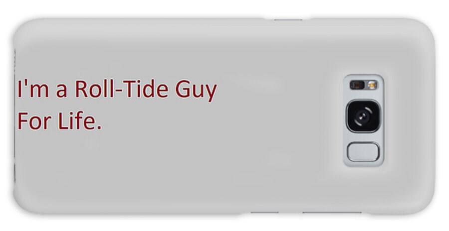 Alabama Crimson Tide Galaxy Case featuring the photograph Crimson tide Guy by Aaron Martens