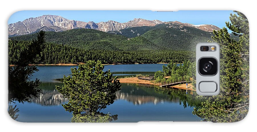Crystal Creek Galaxy Case featuring the photograph Crystal Creek Reservoir 1 by Judy Vincent