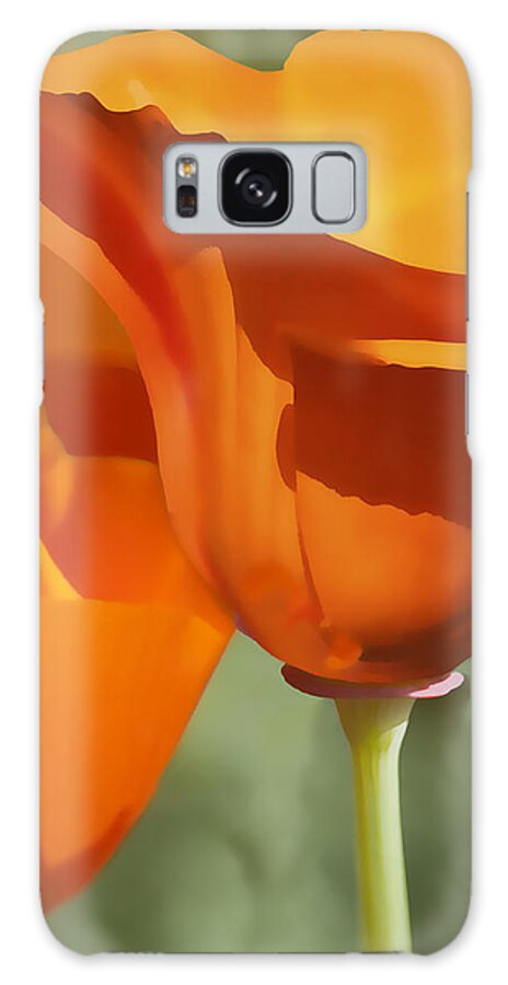 California Galaxy Case featuring the digital art Cup of Gold by Sharon Foster
