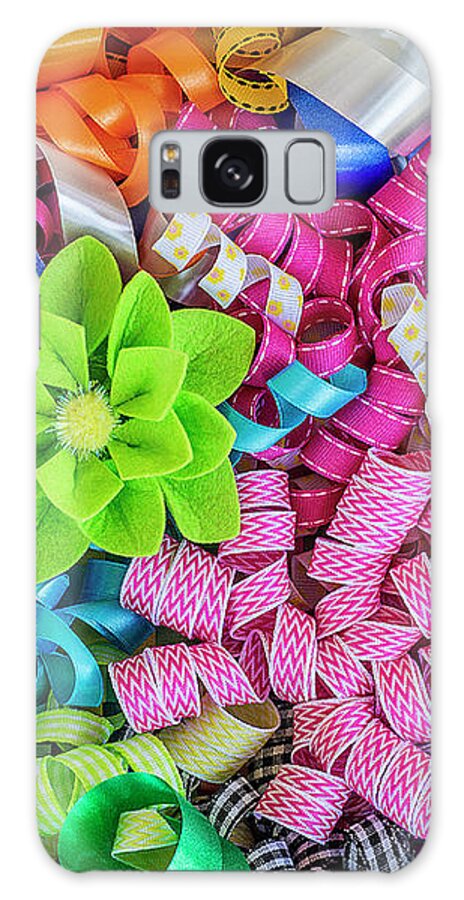 Jigsaw Puzzle Galaxy Case featuring the photograph Curlicues by Carole Gordon
