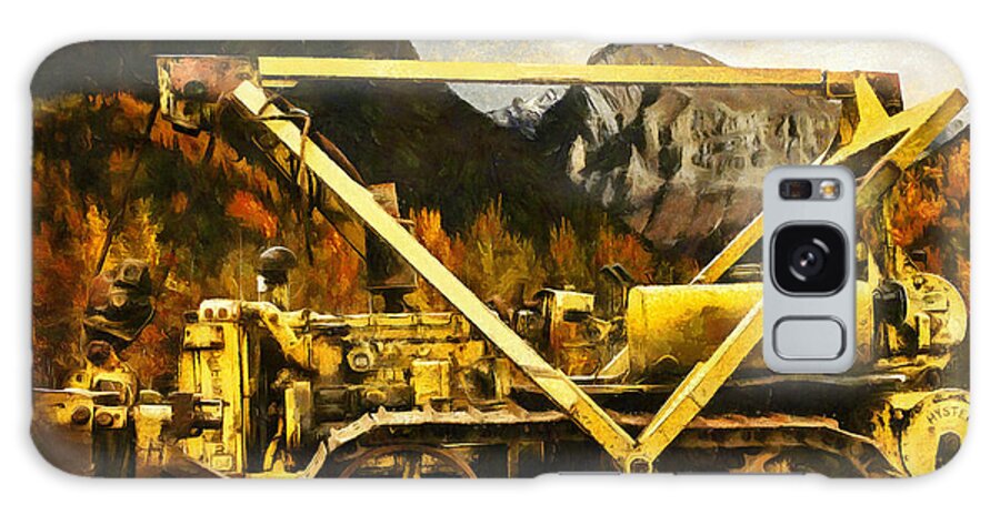 Caterpillar Galaxy S8 Case featuring the photograph D-4 Cable Blade Cat by Fred Denner