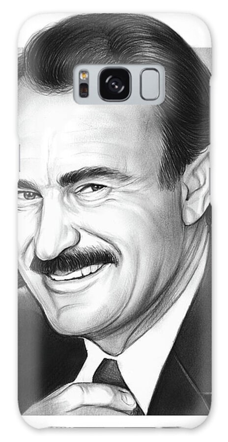 Dabney Coleman Galaxy Case featuring the drawing Dabney Coleman by Greg Joens