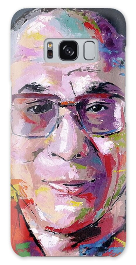 Dalai Lama Galaxy Case featuring the painting Dalai Lama by Richard Day