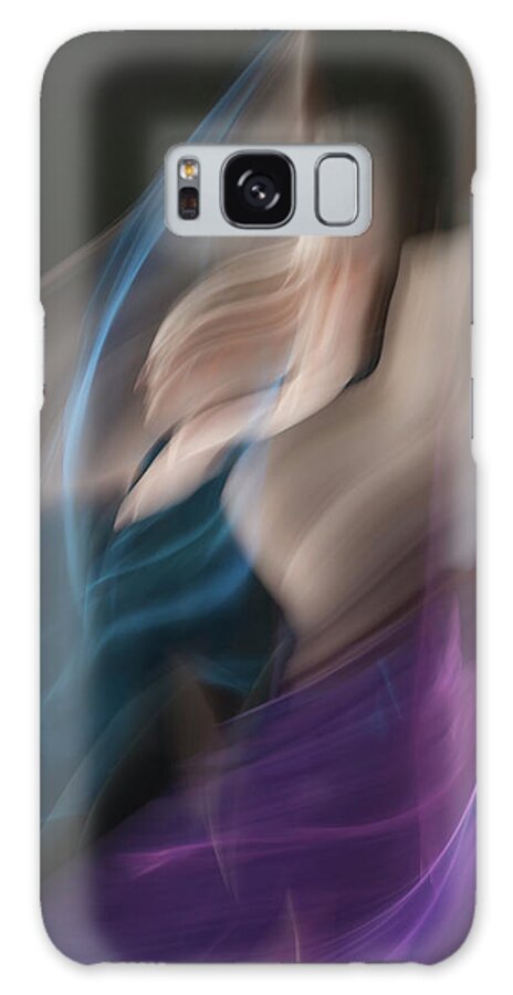 Abstract Galaxy Case featuring the photograph Whispering by Adele Aron Greenspun