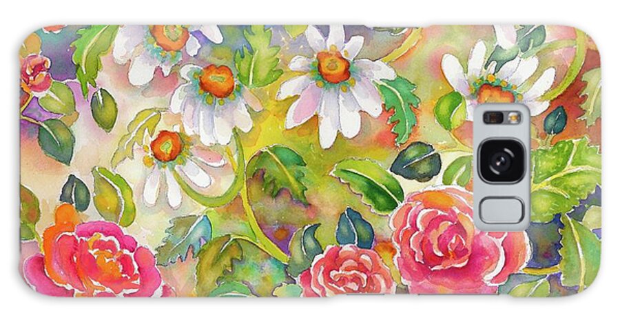 Watercolor Galaxy Case featuring the painting Dance by Ann Nicholson
