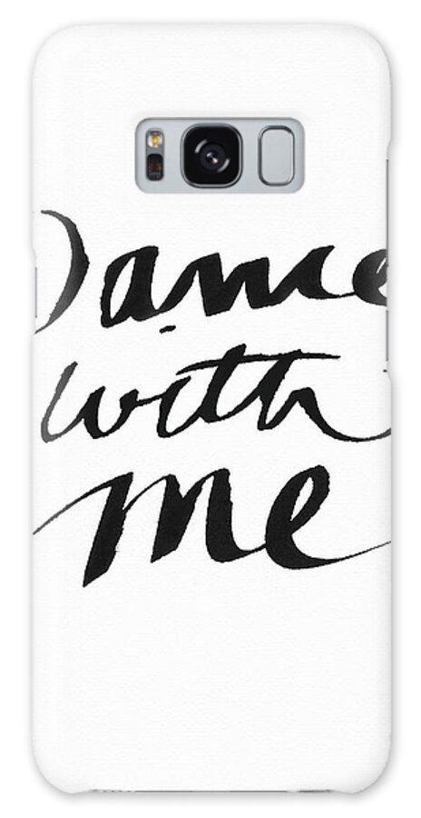 Dance Galaxy Case featuring the painting Dance With Me- Art by Linda Woods by Linda Woods