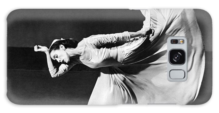 1 Person Galaxy Case featuring the photograph Dancer Martha Graham by Underwood Archives