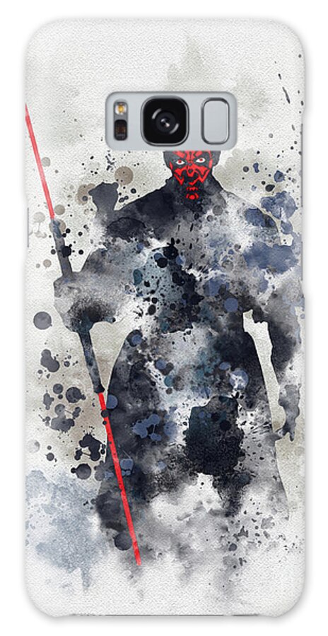 Star Wars Galaxy Case featuring the mixed media Darth Maul by My Inspiration