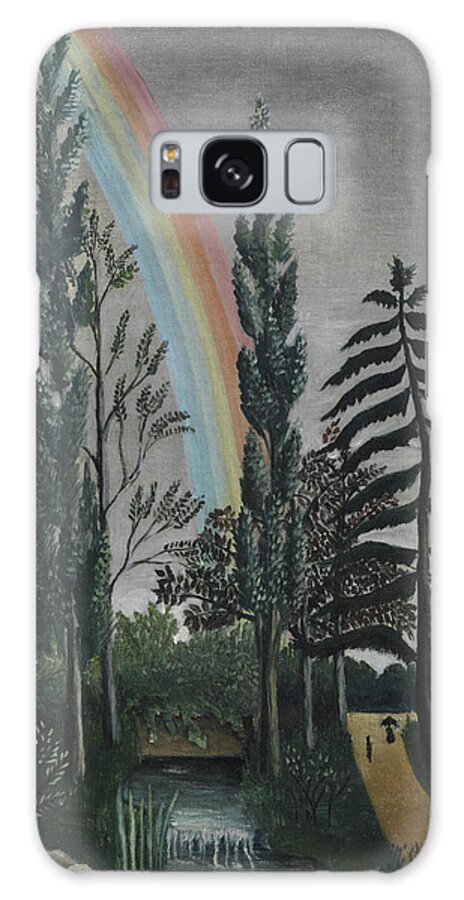 French Painters Galaxy Case featuring the painting Daumesnil Lake by Henri Rousseau