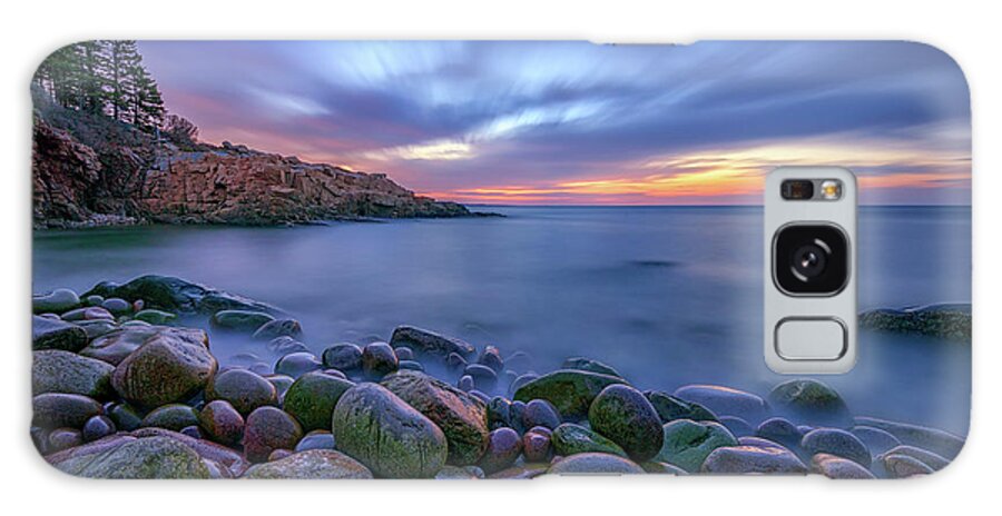 Acadia National Park Galaxy Case featuring the photograph Dawn in Monument Cove by Rick Berk