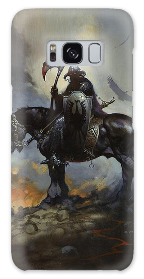  Galaxy Case featuring the painting Death Dealer by Frank Frazetta