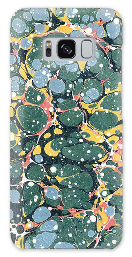 Pollock Galaxy Case featuring the painting Decorative endpaper by Unknown