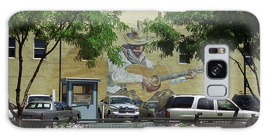 America Galaxy Case featuring the photograph Denver Cowboy Parking by Frank Romeo
